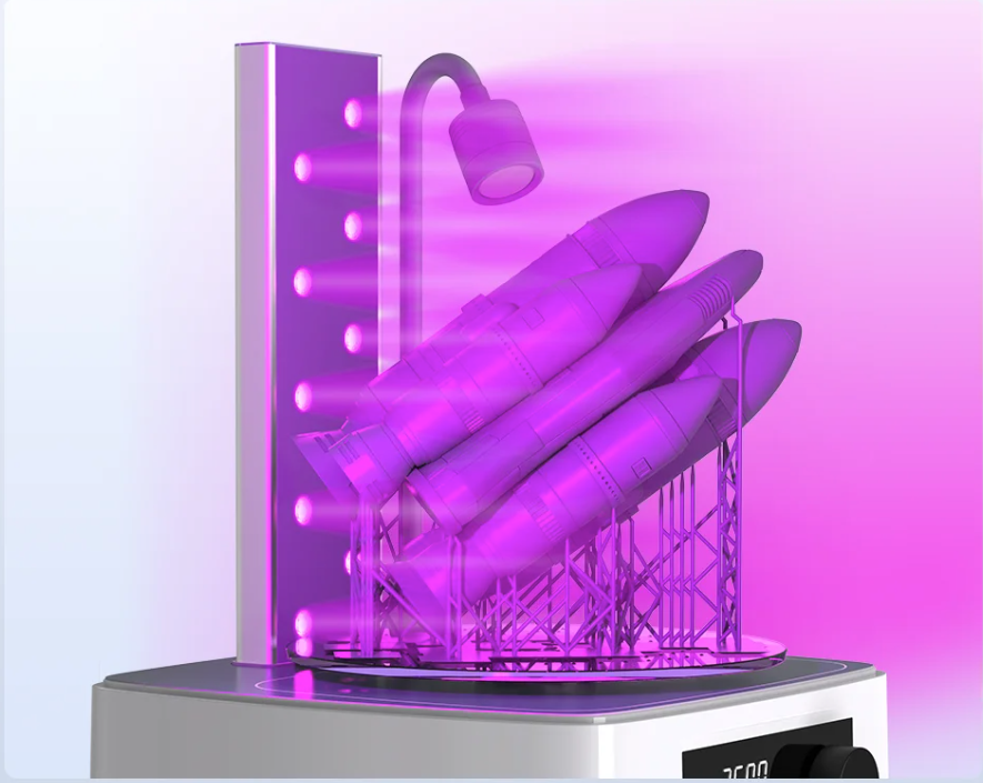 3D Wash en Cure Machine – Reiniging en Uitharding voor Resin Prints