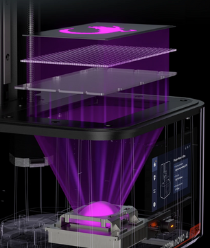 LCD 3D Printer 10K – Hoge Precisie Resin Printer met 7 Inch Scherm