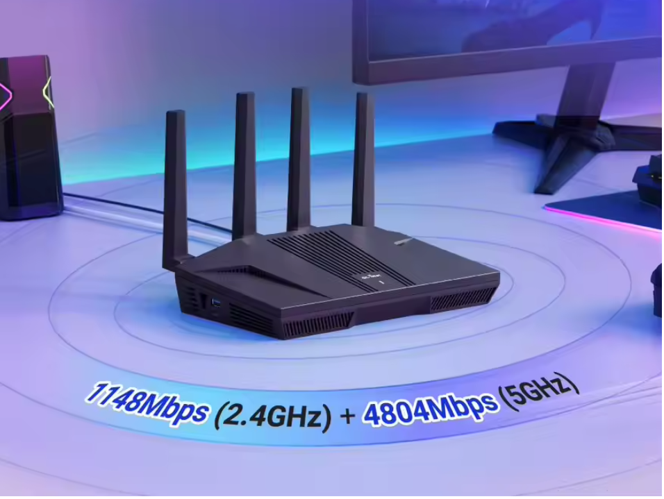 WiFi 6 Router met 2.5G Ethernet – High-Speed Router voor Thuis en Kantoor