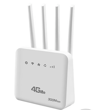 4G LTE WiFi 6 Router met SIM – 300Mbps Draadloze Modem