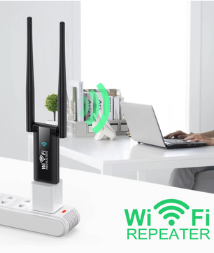 WiFi Versterker 300Mbps – USB Repeater voor Groot Bereik