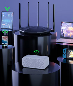 WiFi 6 Router AX1500 – Dual Band Gigabit met Groot Bereik