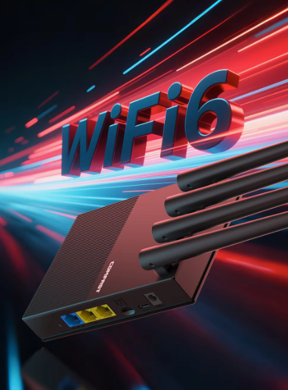 4G LTE WiFi 6 Router – 300Mbps SIM Modem met Antennes