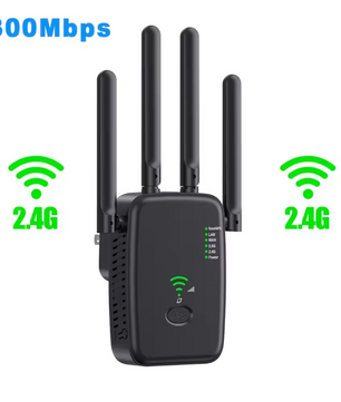 WiFi Versterker 1200Mbps – Dual Band Repeater en Extender