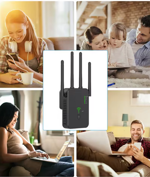 WiFi Versterker 1200Mbps – Dual Band Repeater en Extender