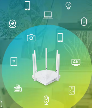 WiFi 6 Router AX3000 – Dual Band Gigabit met Open Systeem