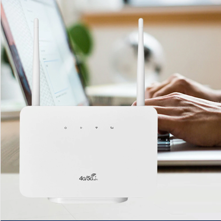 4G LTE WiFi Router – 300Mbps Draadloze Modem met SIM Slot en Antennes