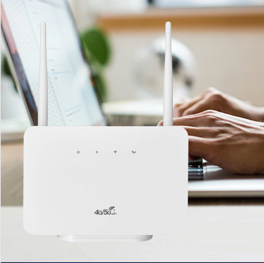 4G LTE WiFi Router – 300Mbps Draadloze Modem met SIM Slot en Antennes
