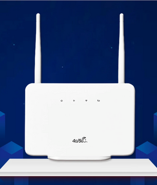 4G LTE WiFi Router – 300Mbps Draadloze Modem met SIM Slot en Antennes