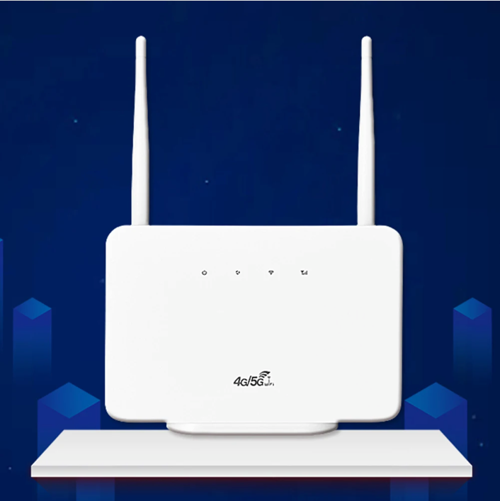 4G LTE WiFi Router – 300Mbps Draadloze Modem met SIM Slot en Antennes