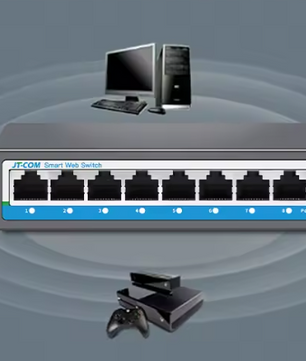 Gigabit Netwerk Switch – L2 Managed 5/8 Poorten met VLAN, QoS en SNMP