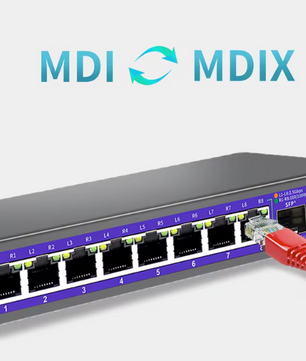 2.5G Netwerk Switch 5/8 Poorten – 10G SFP+ Uplink, High-Speed Ethernet Switch