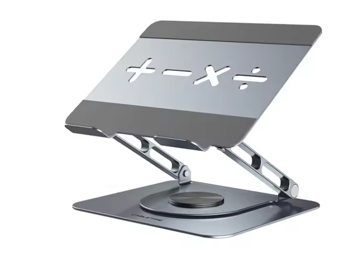 Verstelbare Laptop Standaard 360° – Aluminium Draaibare Laptop Houder voor Bureau