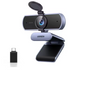 4K Webcam met Autofocus en Dual Microfoon – 1080P USB Camera voor PC en Videovergaderingen
