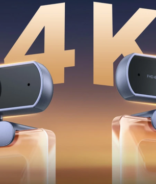 4K Webcam met Autofocus en Dual Microfoon – 1080P USB Camera voor PC en Videovergaderingen