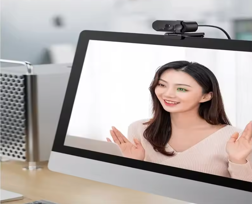 4K Webcam met Autofocus en Microfoon – 8MP USB Camera voor Laptop en PC, Full HD 1080P