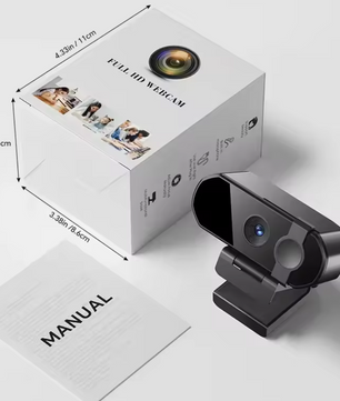4K Webcam met Autofocus en Microfoon – 8MP USB Camera voor Laptop en PC, Full HD 1080P