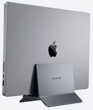 11-in-1 USB-C Docking Station met M.2 SSD Slot – 4K HDMI, Ethernet en Verticale Laptop Stand