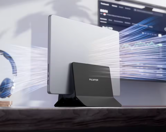 11-in-1 USB-C Docking Station met M.2 SSD Behuizing – 4K HDMI, Ethernet en Laptop Stand