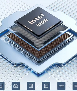 Mini PC met Intel N4000 – 6GB RAM, 128GB Opslag, WiFi 5 en Windows 11