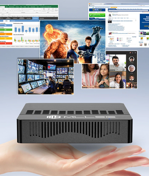 Mini PC met Intel N4000 – 6GB RAM, 128GB Opslag, WiFi 5 en Windows 11