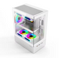 M-ATX / Mini ITX PC Behuizing met Transparant Zijpaneel – Gaming Case met 240mm Waterkoeling Support