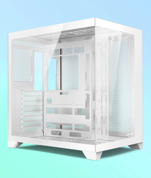 ATX Gaming PC Behuizing met Dubbel Glas – 360mm Waterkoeling Support en High-Airflow Design
