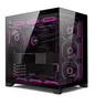 ATX Gaming PC Behuizing met Dubbel Glas – 360mm Waterkoeling Support en High-Airflow Design
