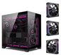 ATX Gaming PC Behuizing met Dubbel Glas – 360mm Waterkoeling Support en High-Airflow Design