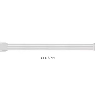 PC PSU Extension Kabel Set – ATX 24-Pin, PCI-E 8-Pin en CPU 8-Pin met Cable Combs, 30 cm