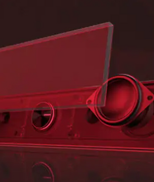 RGB Soundbar Speaker voor PC – 2.0 Stereo Desktop Luidspreker met USB en 3.5mm Aansluiting
