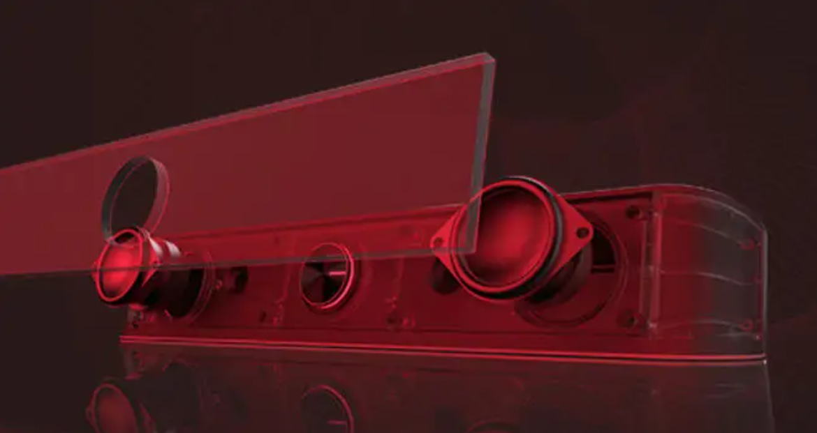 RGB Soundbar Speaker voor PC – 2.0 Stereo Desktop Luidspreker met USB en 3.5mm Aansluiting