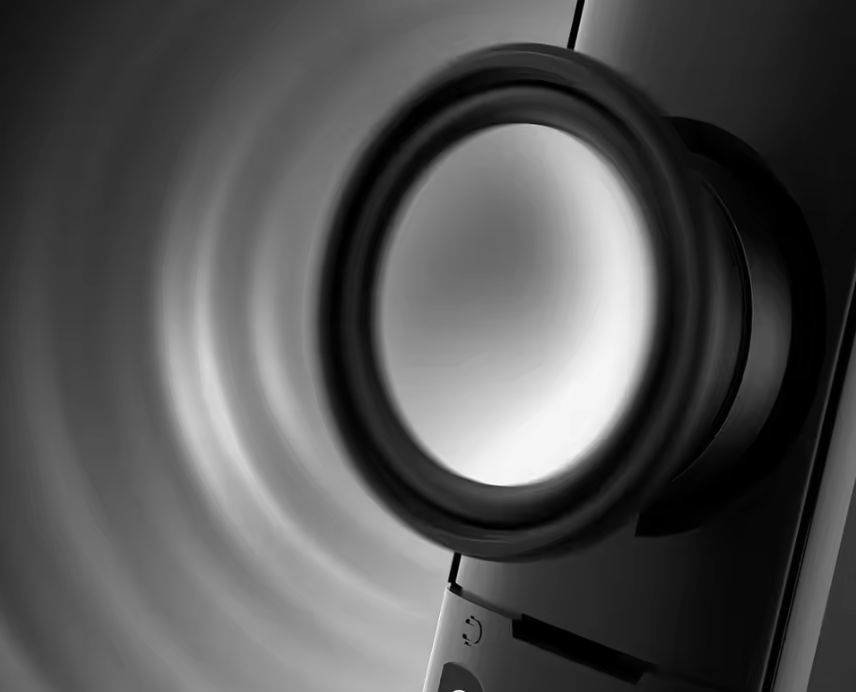 2.0 PC Gaming Speakers / Soundbar – Stereo Desktop Luidsprekers met Bass en LED Verlichting