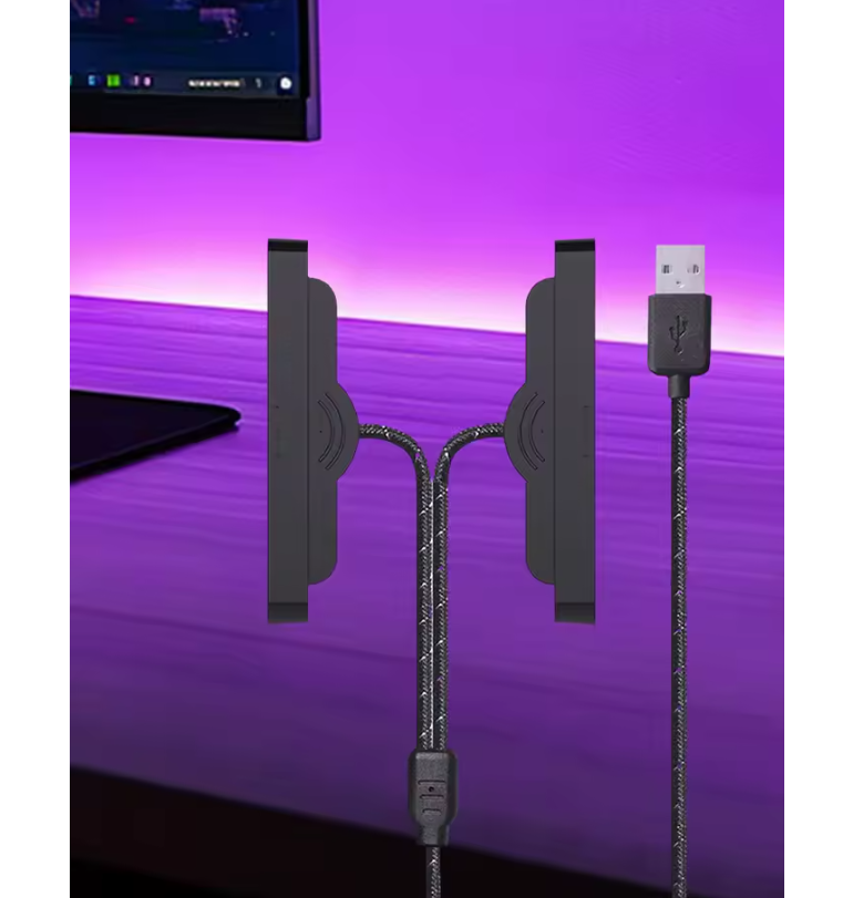 2-in-1 Controller Oplaadkabel voor Joy-Con – Magnetische Charging Cable met LED Indicator, 100 cm