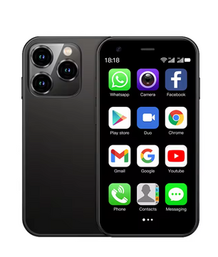 Mini Smartphone 3.0 Inch – Dual SIM Android Telefoon met WiFi, GPS en 16GB Opslag