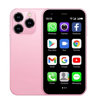 Mini Smartphone 3.0 Inch – Dual SIM Android Telefoon met WiFi, GPS en 16GB Opslag