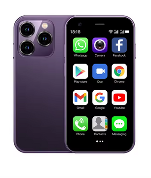 Mini Smartphone 3.0 Inch – Dual SIM Android Telefoon met WiFi, GPS en 16GB Opslag