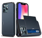Telefoonhoes met Kaartslot – Schokbestendige Case met Slide Wallet en Dubbele Bescherming