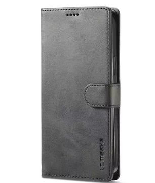 Leren Telefoonhoes met Magneetsluiting – Beschermende Flip Case met TPU Binnenkant