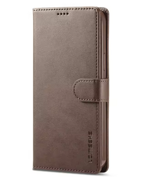 Leren Telefoonhoes met Magneetsluiting – Beschermende Flip Case met TPU Binnenkant
