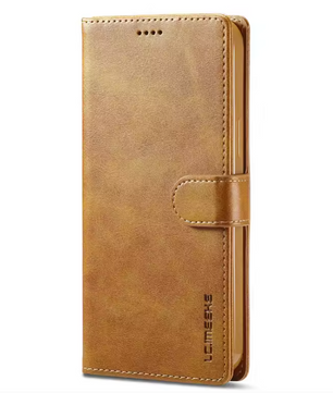 Leren Telefoonhoes met Magneetsluiting – Beschermende Flip Case met TPU Binnenkant