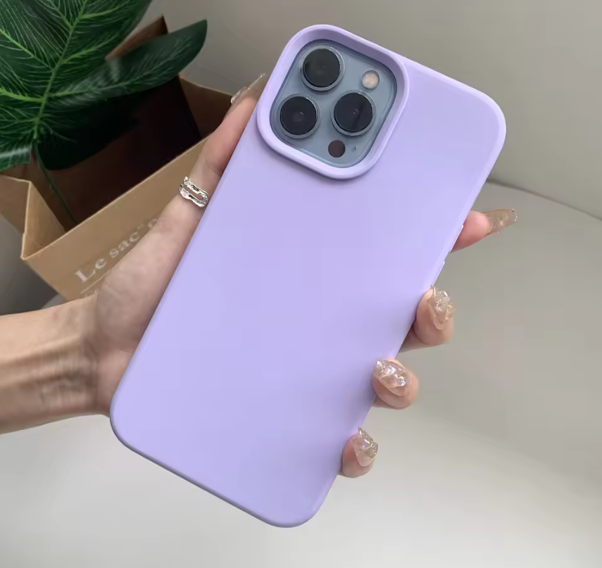 Silicone Telefoonhoes – Zachte Beschermcase met Camera Bescherming en Slim Design