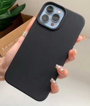 Silicone Telefoonhoes – Zachte Beschermcase met Camera Bescherming en Slim Design