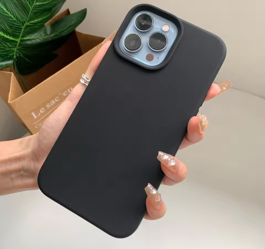 Silicone Telefoonhoes – Zachte Beschermcase met Camera Bescherming en Slim Design
