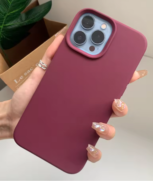 Silicone Telefoonhoes – Zachte Beschermcase met Camera Bescherming en Slim Design