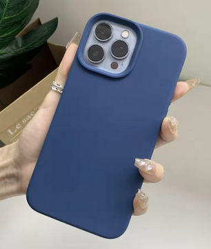 Silicone Telefoonhoes – Zachte Beschermcase met Camera Bescherming en Slim Design