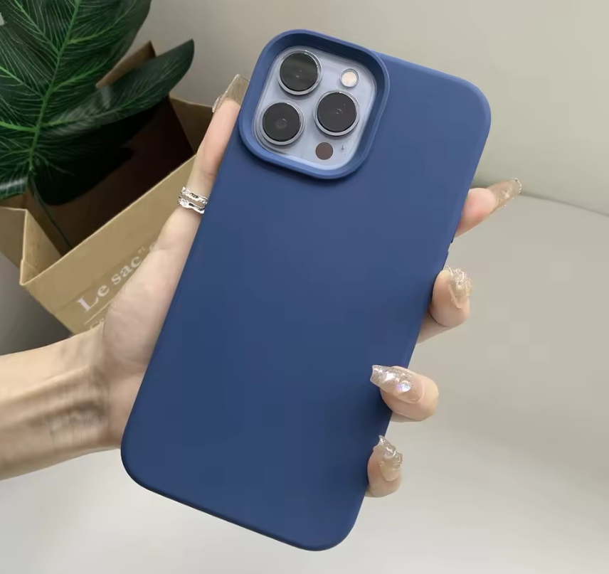 Silicone Telefoonhoes – Zachte Beschermcase met Camera Bescherming en Slim Design