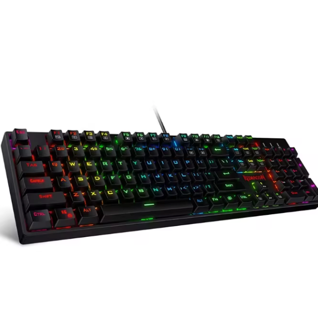 Mechanisch Gaming Toetsenbord – RGB Verlichting, 104 Toetsen en Lineaire Switches