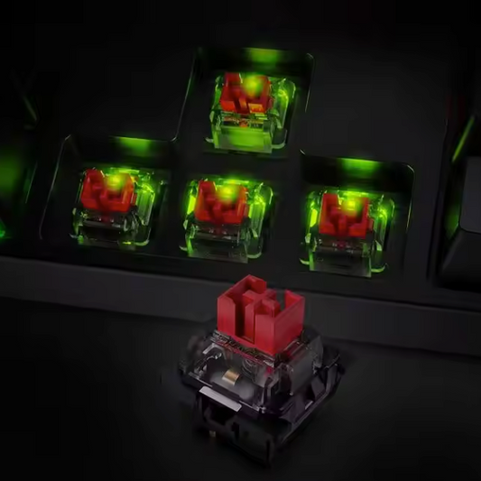 Mechanisch Gaming Toetsenbord met RGB Verlichting – 104 Toetsen en Lineaire Switches