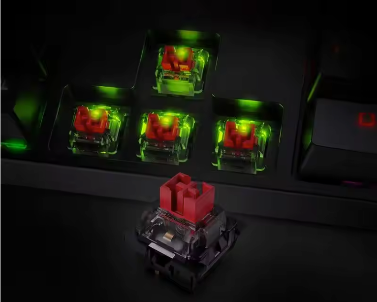Mechanisch Gaming Toetsenbord – RGB Verlichting, 104 Toetsen en Lineaire Switches